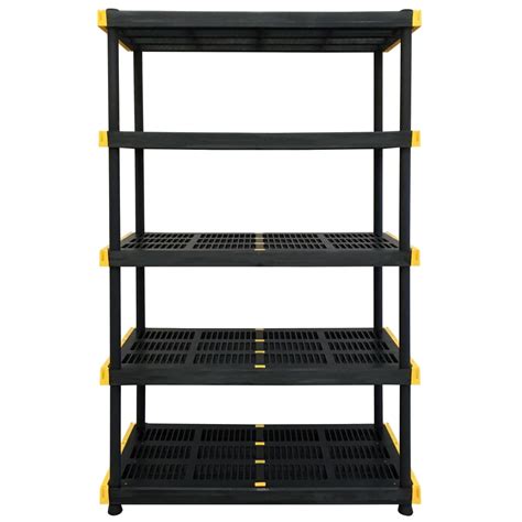 Our top pick, the Husky 6-Piece Steel Garage Cabinet Set, has a little bit of all types of storage, including shelving, cabinets, a pegboard, and a work surface. . Lowes storage racks